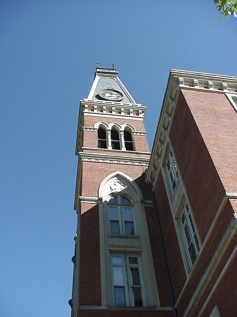 Photograph of East College of DePauw University