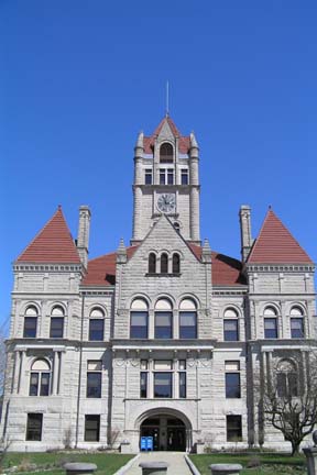 Photograph of Rush County Courthouse
