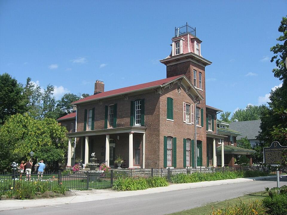 Photograph of Bates-Hendricks House