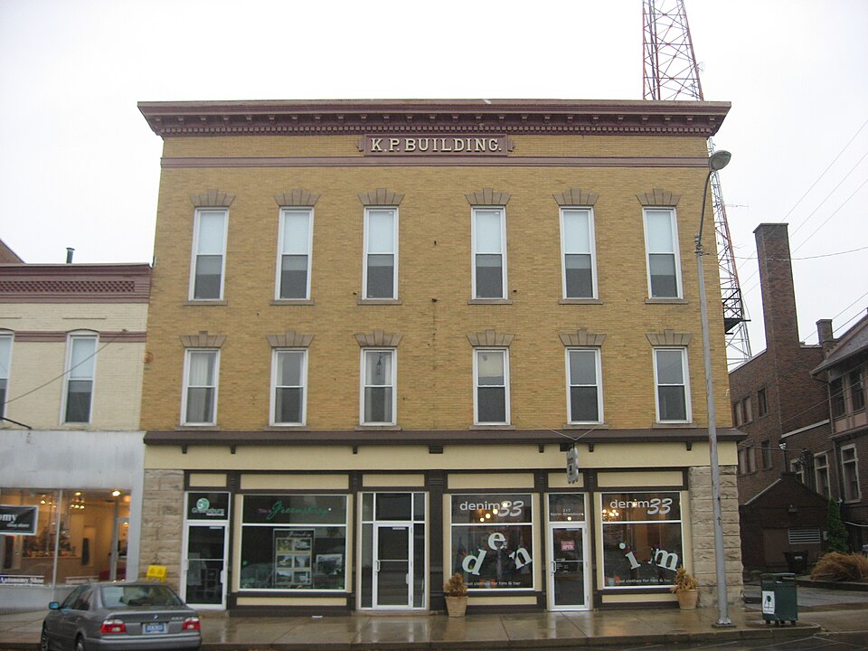 Photograph of Knights of Pythias Building and Theatre