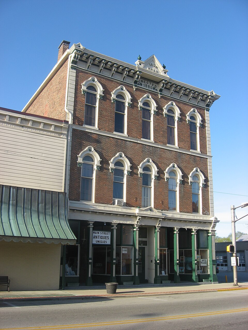 Photograph of Hagerstown I.O.O.F. Hall