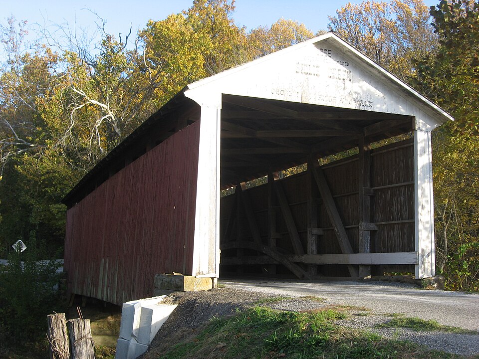 Photograph of Billie Creek Covered Bridge