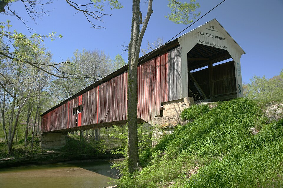 Photograph of Cox Ford Covered Bridge