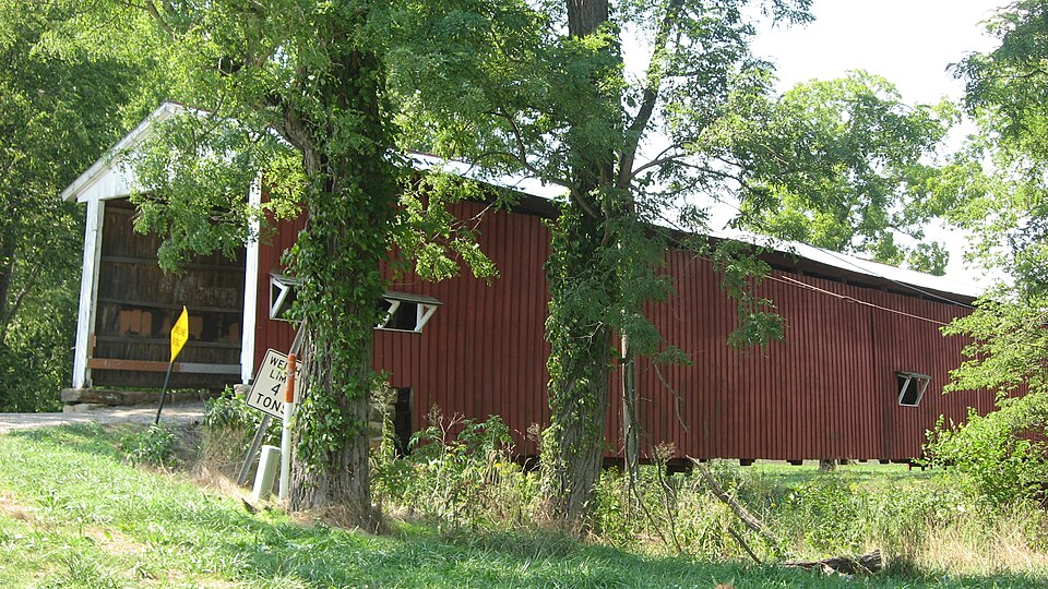 Photograph of Crooks Covered Bridge