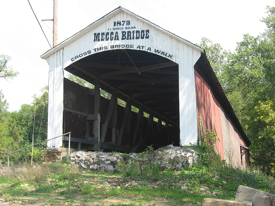 Photograph of Mecca Covered Bridge
