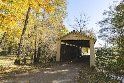 Photograph of Melcher Covered Bridge