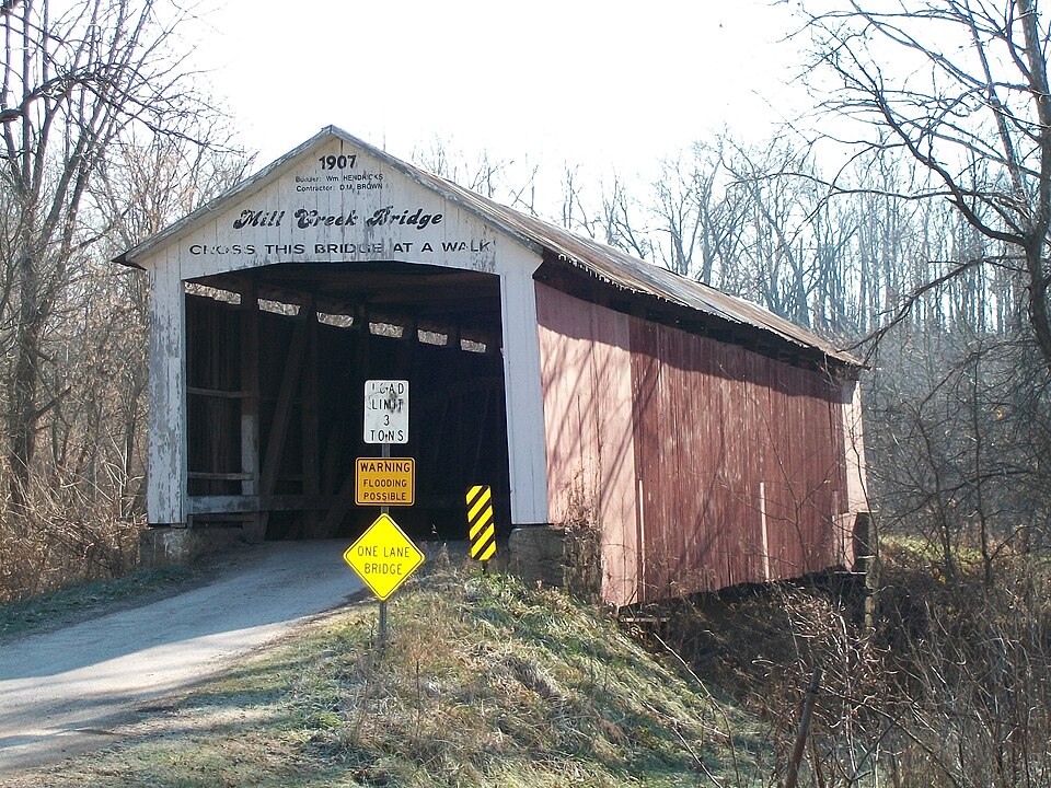 Photograph of Mill Creek Covered Bridge