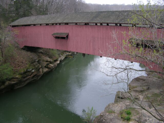 Photograph of Narrows Covered Bridge