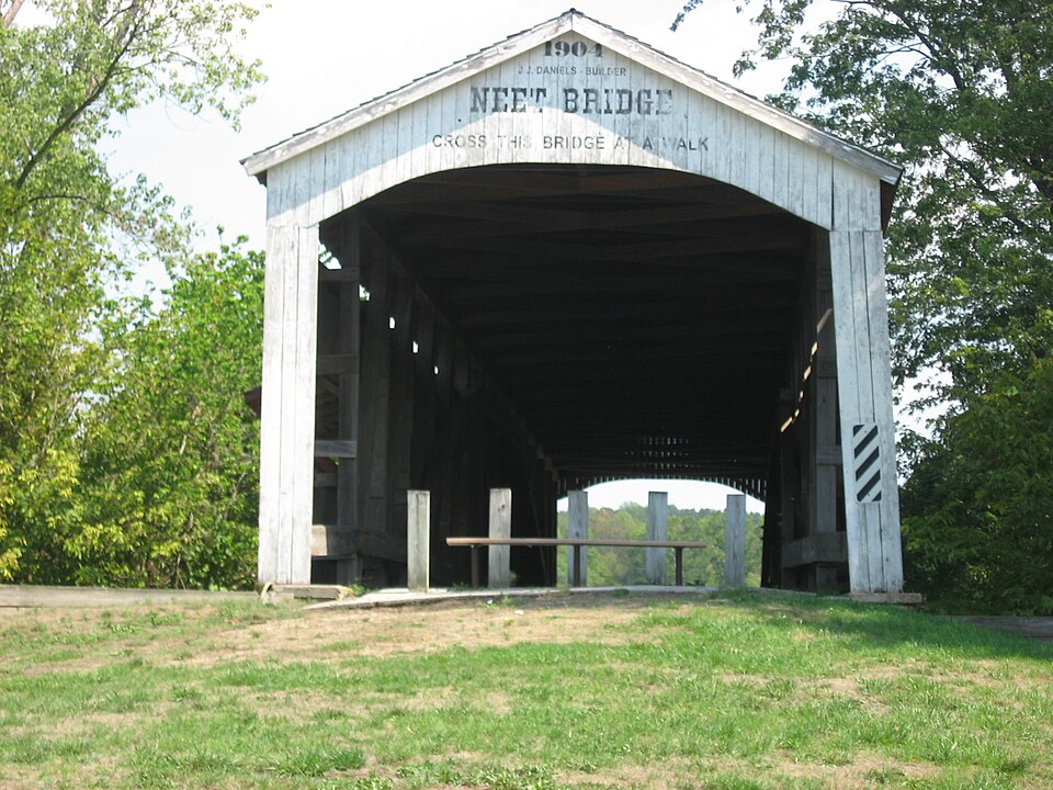 Photograph of Neet Covered Bridge