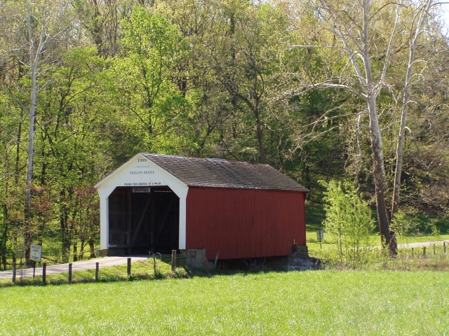 Photograph of Phillips Covered Bridge