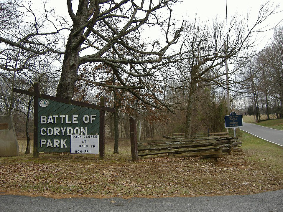 Photograph of Corydon Battle Site