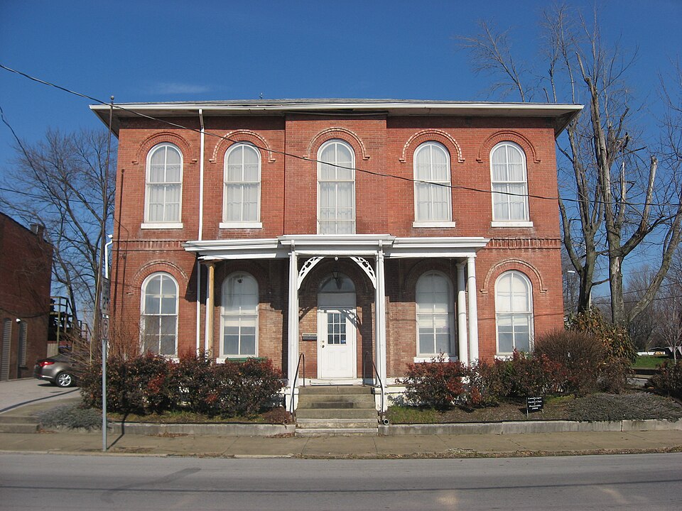 Photograph of Old Warrick County Jail