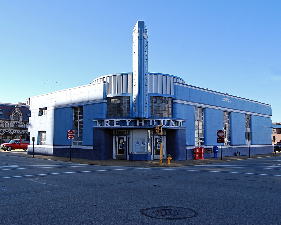 Photograph of Greyhound Bus Terminal