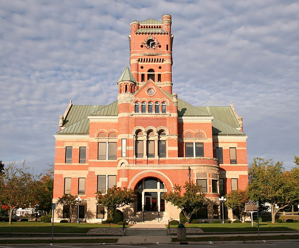 Photograph of Noble County Courthouse