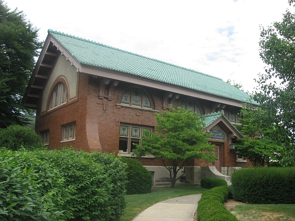 Photograph of Eckhart Public Library and Park