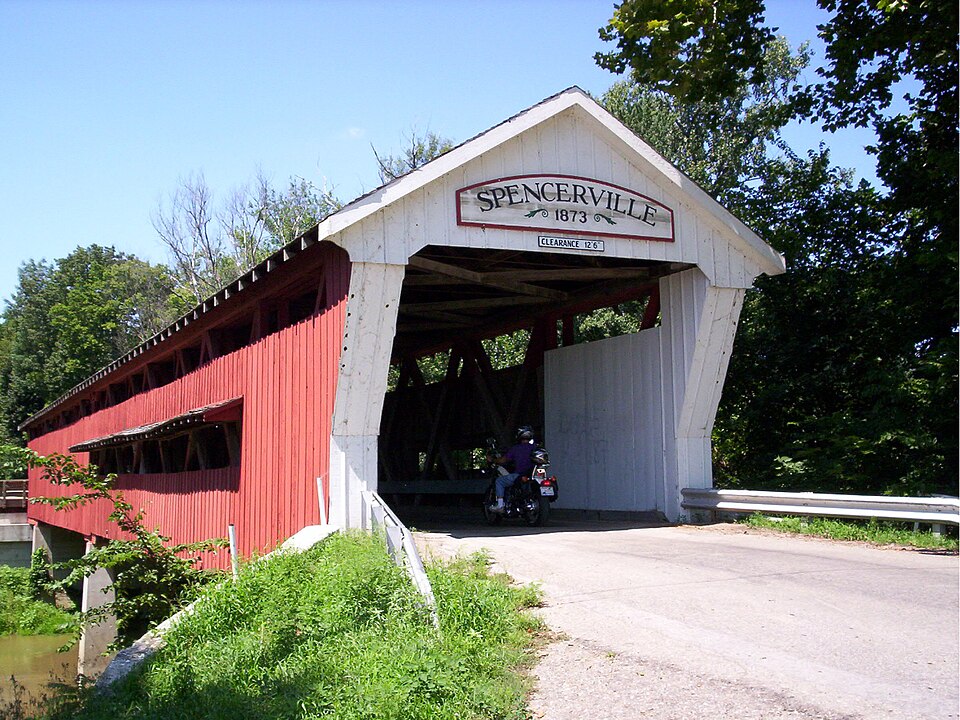 Photograph of Spencerville Covered Bridge