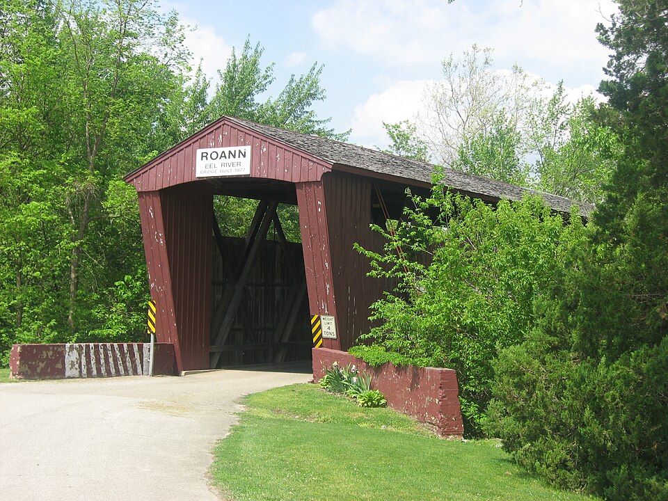 Photograph of Roann Covered Bridge