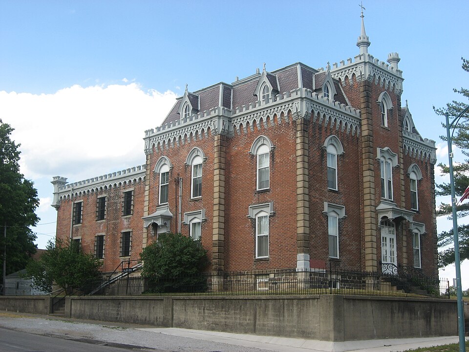Photograph of Noble County Sheriff's House and Jail