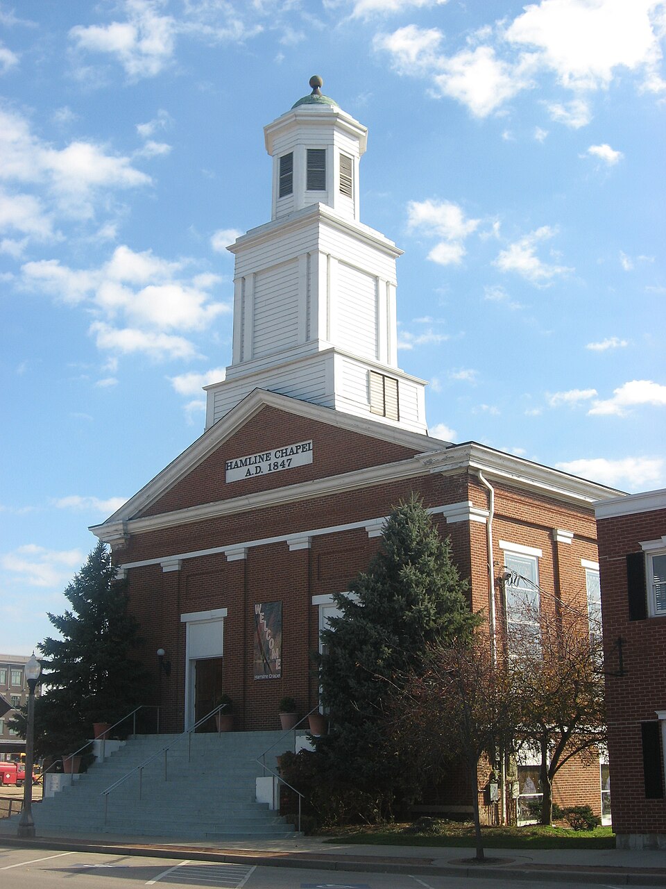 Photograph of Hamline Chapel United Methodist Church