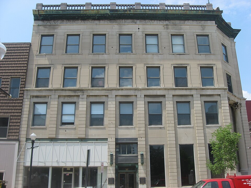 Photograph of American Trust and Savings Bank