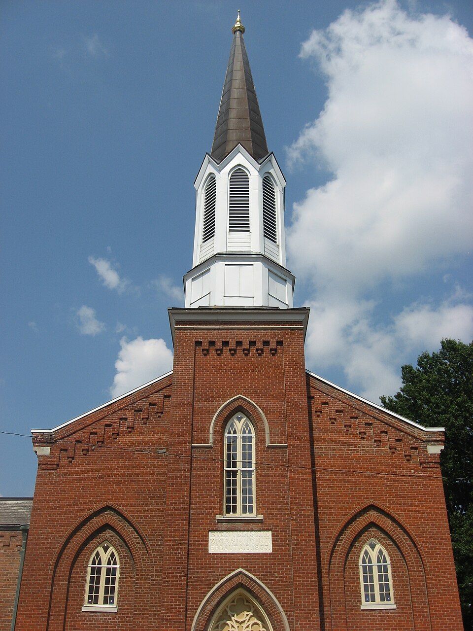 Photograph of Zion Evangelical Church