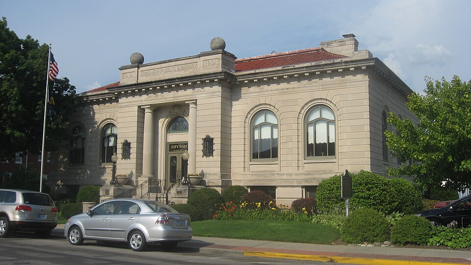 Photograph of Goshen Carnegie Public Library