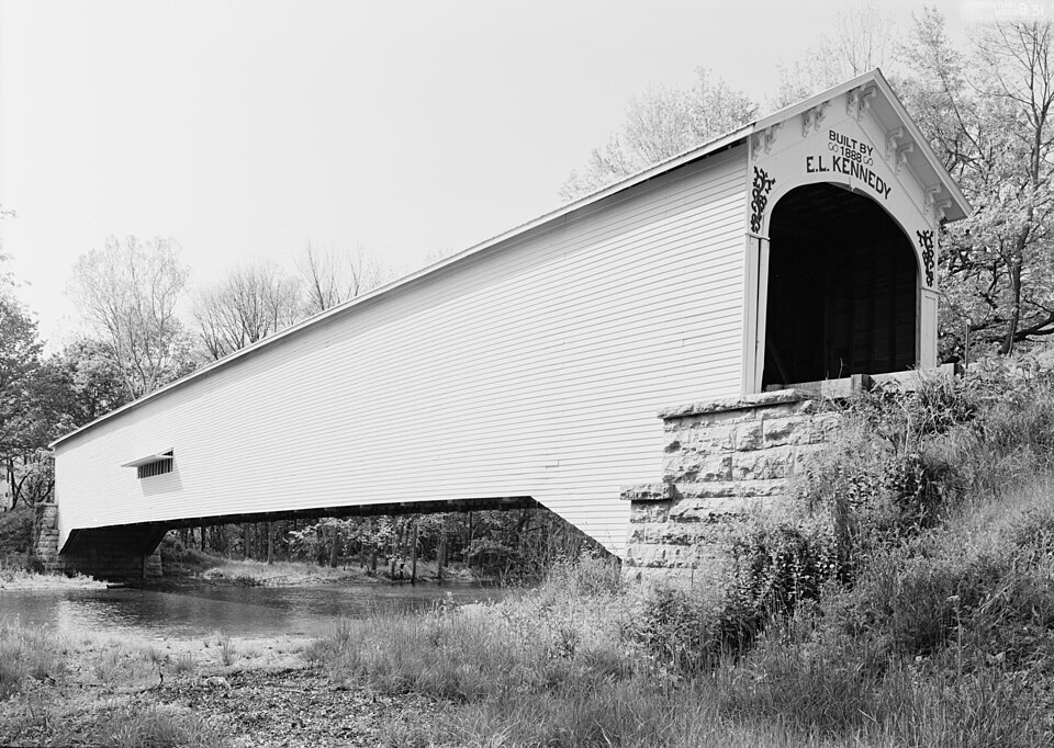 Photograph of Forsythe Covered Bridge