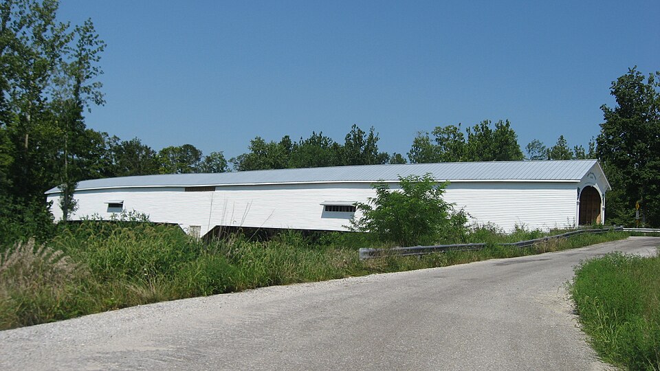 Photograph of Moscow Covered Bridge