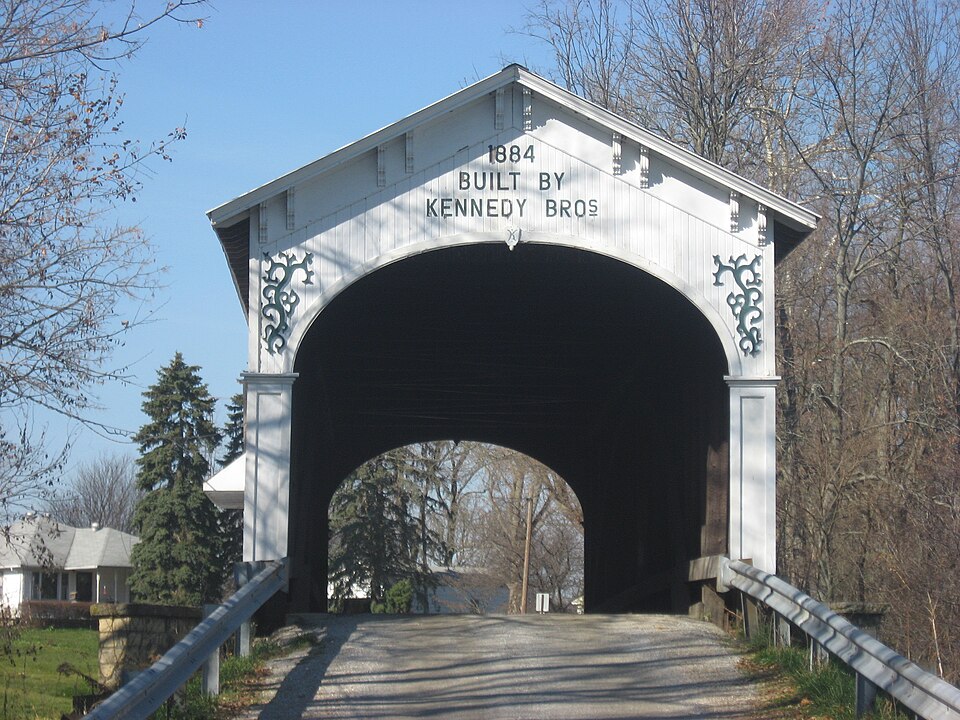 Photograph of Offutt Covered Bridge