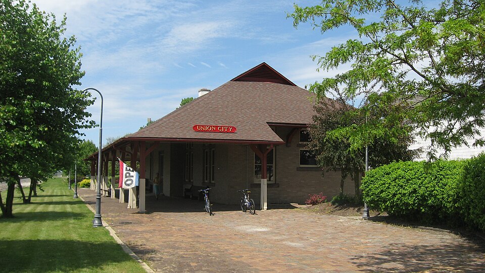 Photograph of Union City Passenger Depot