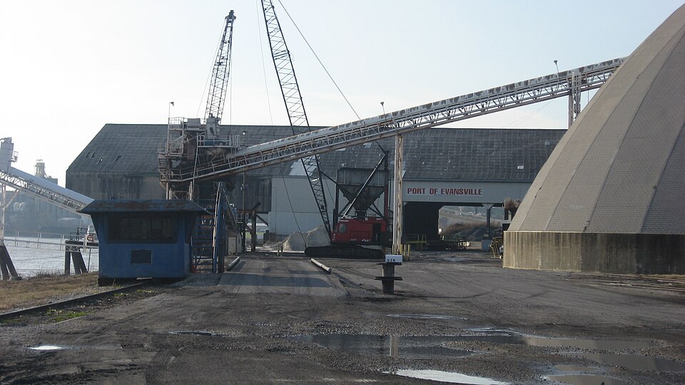 Photograph of Mead Johnson River-Rail-Truck Terminal and Warehouse