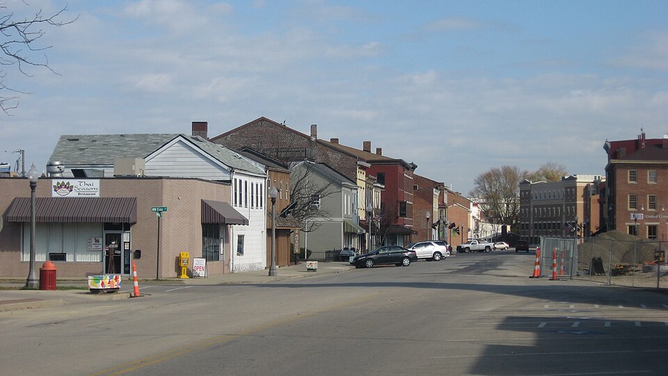 Photograph of Downtown Lawrenceburg Historic District