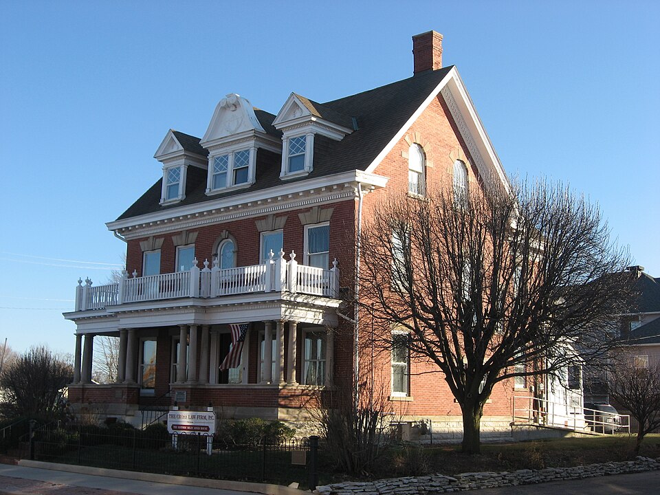 Photograph of Margaret and George Riley Jones House