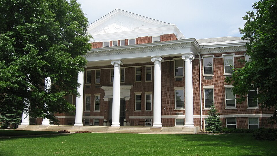 Photograph of Administration Building, Indiana Central University