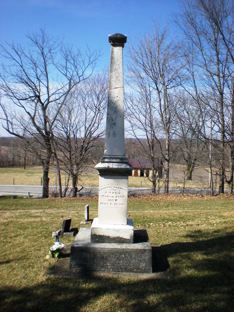 Photograph of Francis Godfroy Cemetery