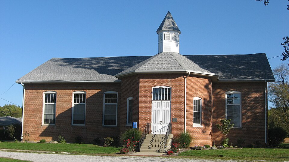 Photograph of Walnut Ridge Friends Meetinghouse