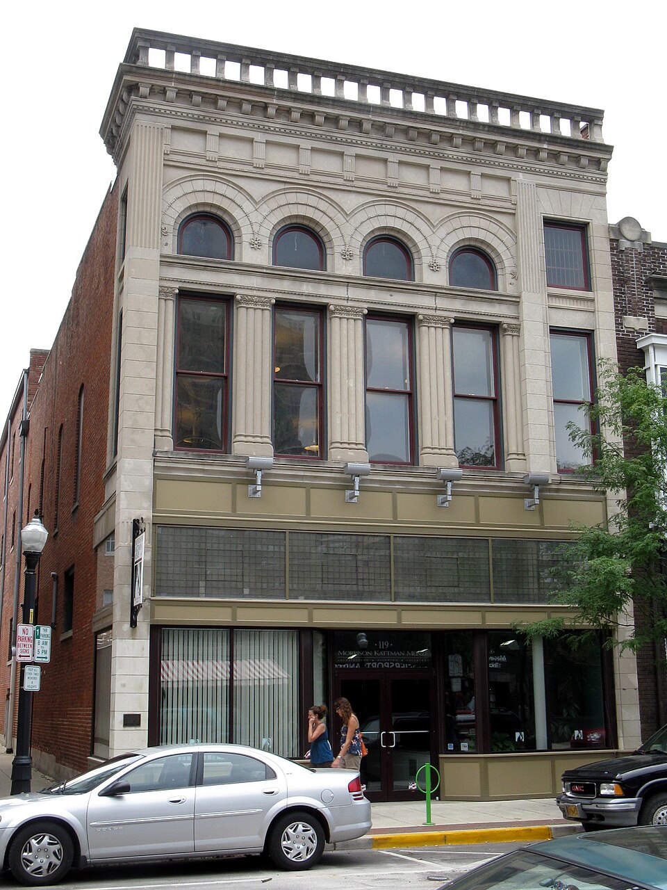 Photograph of Louis Mohr Block