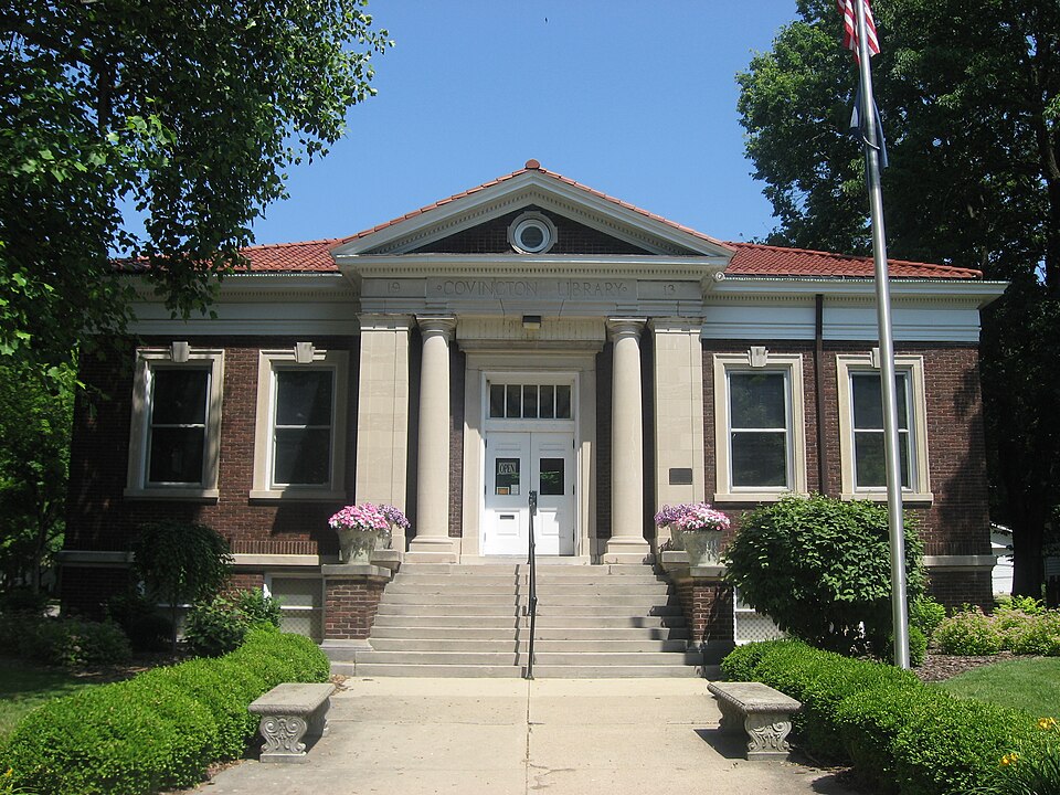 Photograph of Carnegie Library of Covington