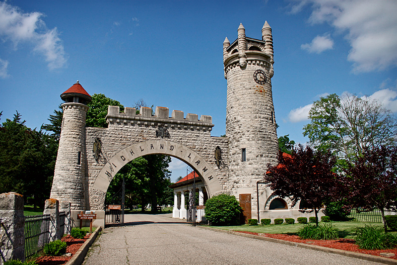 Photograph of Highland Lawn Cemetery