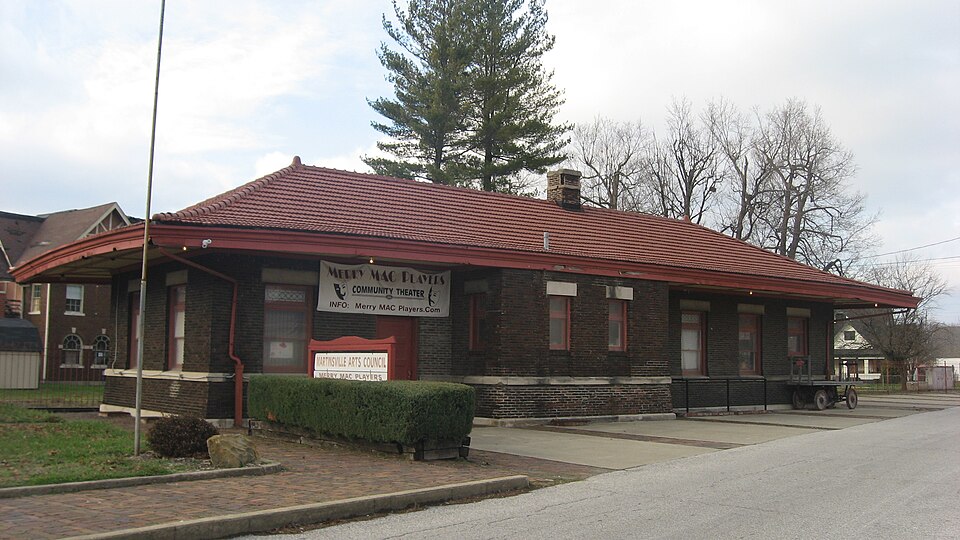 Photograph of Martinsville Vandalia Depot