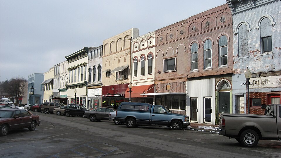 Photograph of Edinburgh Commercial Historic District