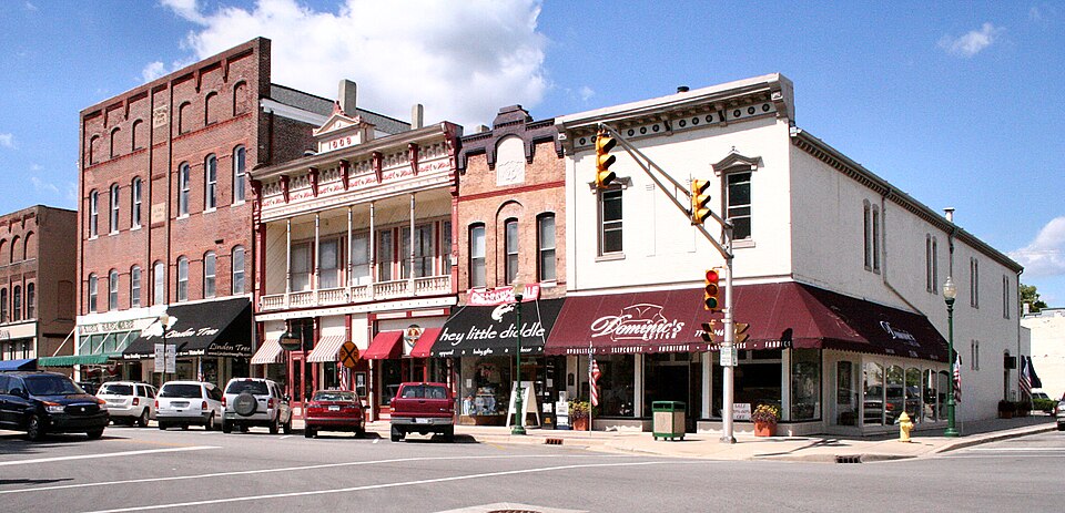 Photograph of Noblesville Commercial Historic District