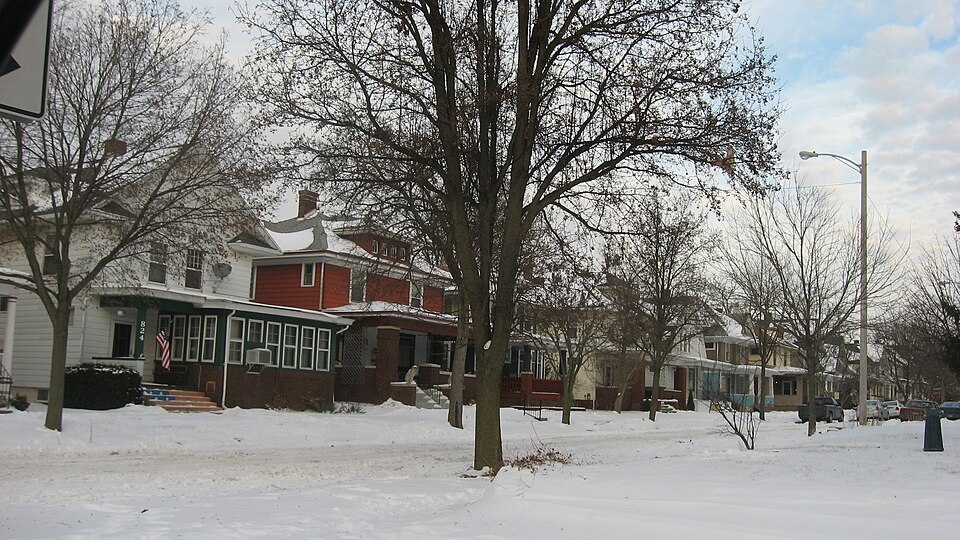 Photograph of South Wayne Historic District