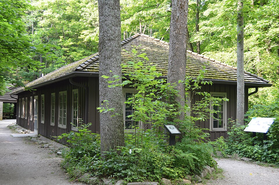 Photograph of CCC Recreation Building-Nature Museum