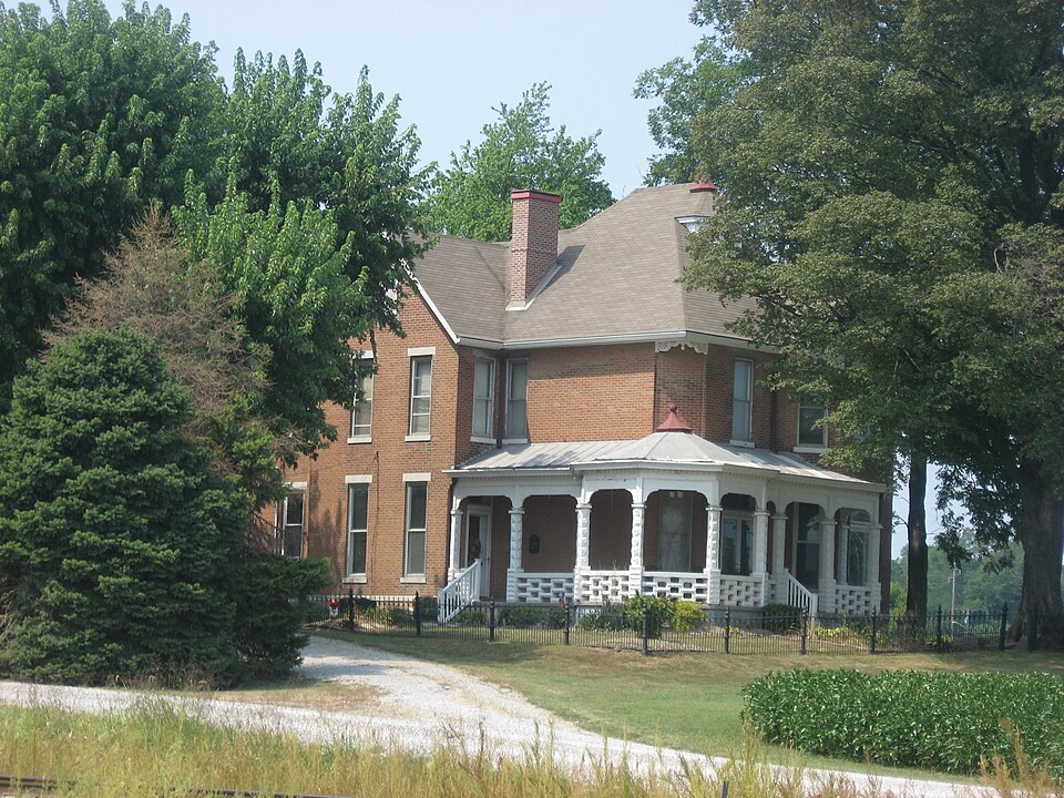 Photograph of Frederick and Augusta Hagemann Farm
