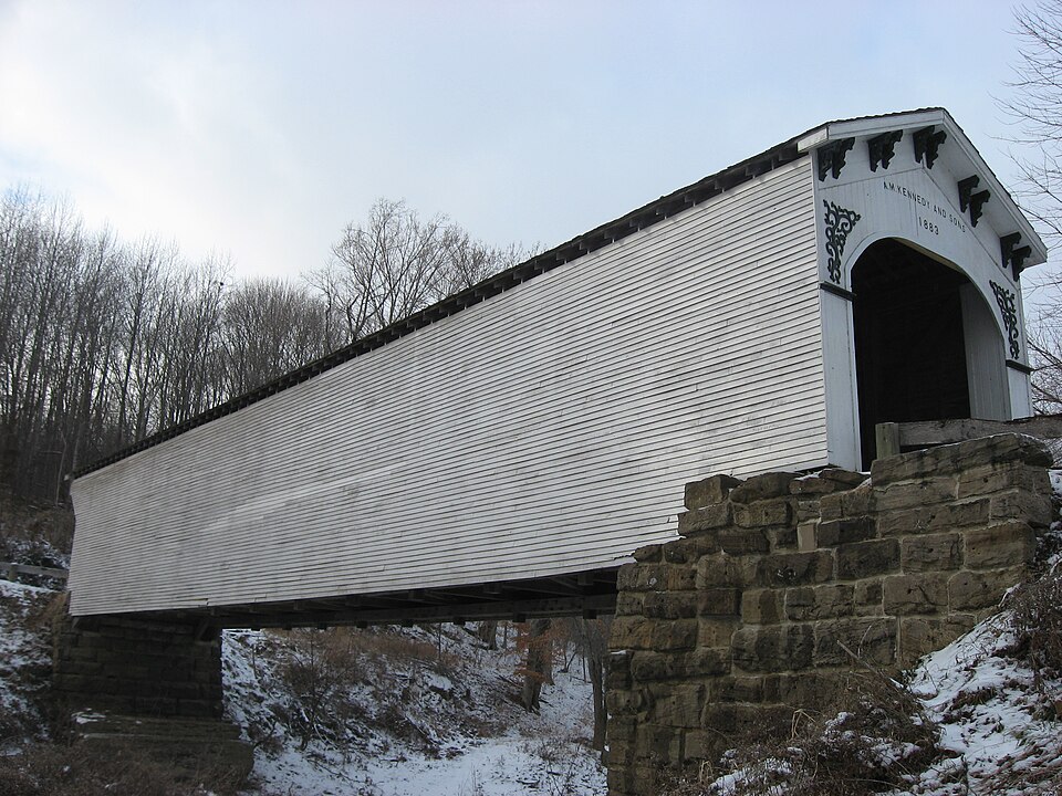Photograph of Richland-Plummer Creek Covered Bridge