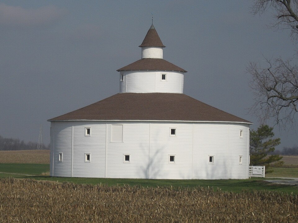 Photograph of Strauther Pleak Round Barn