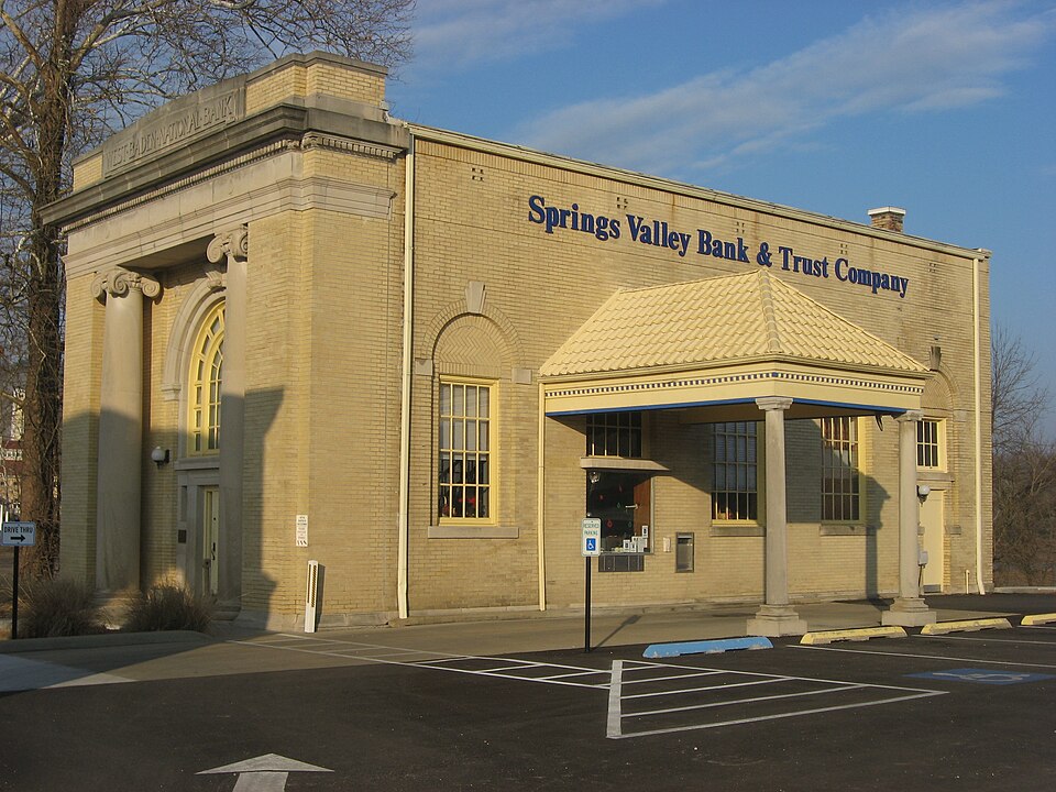 Photograph of West Baden National Bank