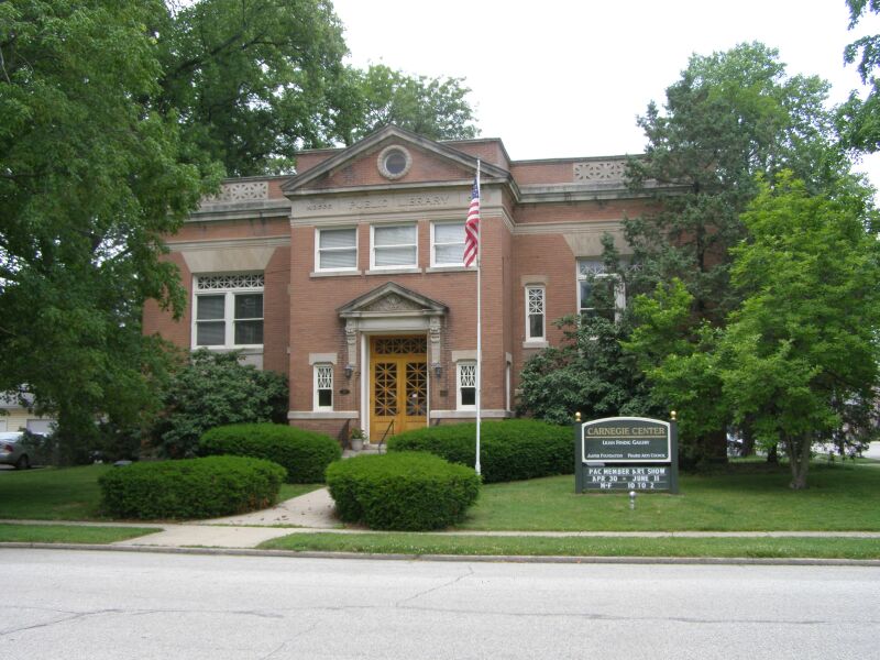 Photograph of Rensselaer Carnegie Library