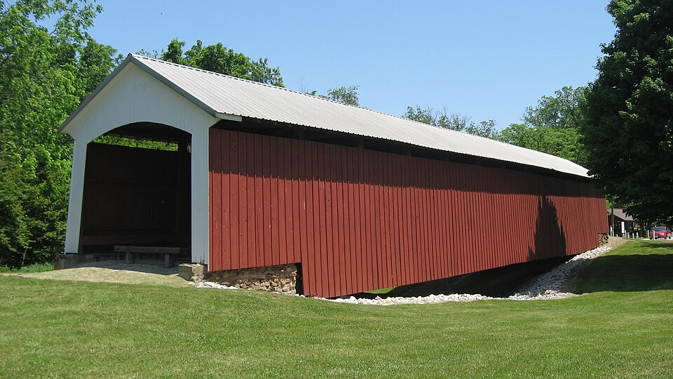 Photograph of Possum Bottom Covered Bridge